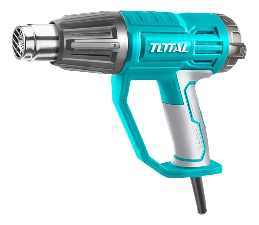 Pistola De Calor 2000w Industrial 550°c + 4 Accesorios Total Color Pantone 322c